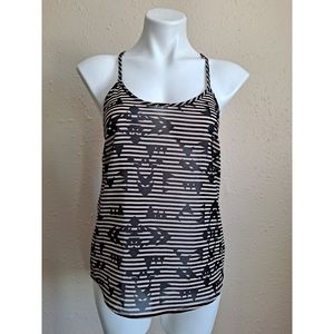 💥Charlotte Russe Abstract Geometric Cami